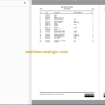 Sandvik DS511C Drill Rig Service and Parts Manual (116B47193-1)