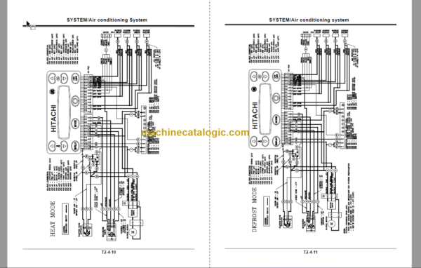 Hitachi EH1100-3 Rigid Dump Truck Technical and Assembly and Workshop Manual