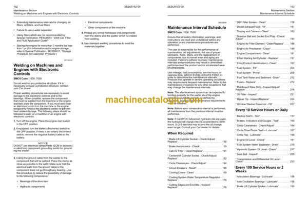 Caterpillar 14M Series 3 14 Motor Grader Operation and Maintenance Manual