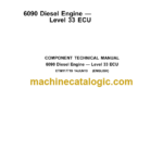 John Deere 6090 Diesel Engine Level 33 ECU Component Technical Manual