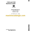 John Deere 410D and 510D Backhoe Loader Operators Manual (OMT143669)