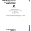 John Deere 310SE Backhoe Loader and 315SE Sideshift Backhoe Loader Operators Manual (OMT184377)