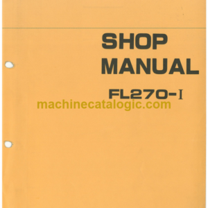 Furukawa FL270-1 Shop Manual