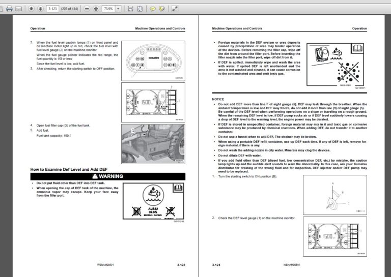 WB97R-8E0 Maintenance manual
