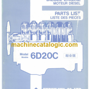 Furukawa FL200B FL230 6D20C Engine Parts Catalog