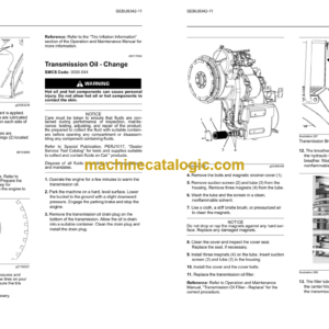 Caterpillar 950GC Wheel Loader Operation and Maintenance Manual