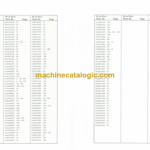 Furukawa FL200B FL230 6D20C Engine Parts Catalog