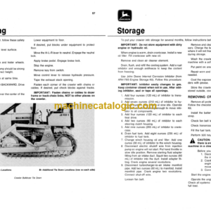 John Deere JD450-C Crawler Bulldozer Operators Manual (OMT71338)