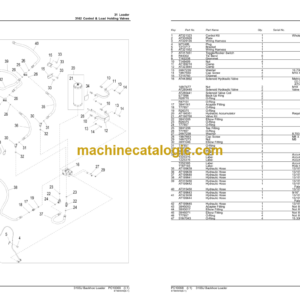 John Deere 310SJ Backhoe Loader Parts Catalog (PC10068)