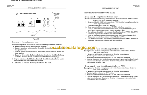 Hitachi EH1000 EH1050 (416LD) Service Manual