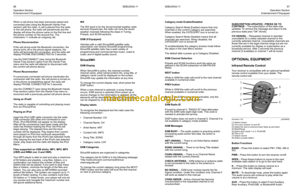 Caterpillar 950GC Wheel Loader Operation and Maintenance Manual