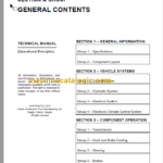 Hitachi EH1100-5 Rigid Dump Truck Technical and Assembly and Workshop Manual