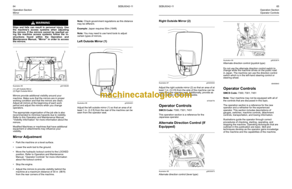 Caterpillar 950GC Wheel Loader Operation and Maintenance Manual