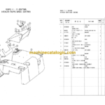 Hitachi DX75M-D DX75L-D Bulldozer Parts Catalog