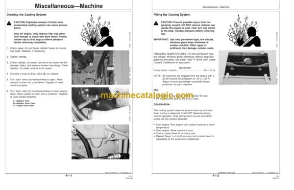 John Deere 644J & 724J Loaders Operators Manual (OMT200782)