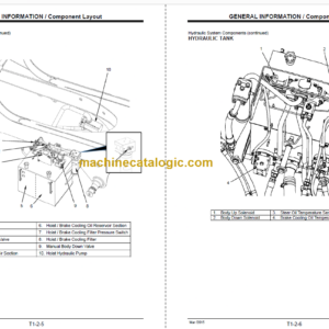 Hitachi EH1100-5 Rigid Dump Truck Technical and Assembly and Workshop Manual