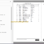 Sandvik DS511-C Drill Rig Service and Parts Manual (117B45215-1)