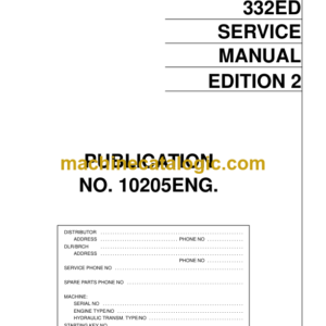 Hitachi EH3000 Service Manual