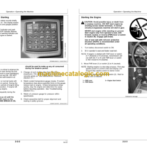 John Deere 624K Loader Operators Manual (OMT231641)