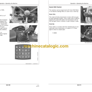 John Deere 844J Loaders Operators Manual (OMT207807)