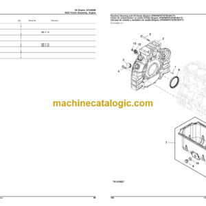 John Deere 333G Compact Track Loader Parts Catalog (PC15047)