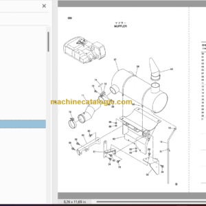 Hitachi JD450CLC Excavator Parts Catalog & Equipment Components Parts Catalog