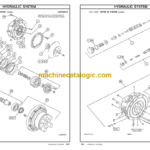 CAT 305E2 Mini Hydraulic Excavator Parts Manual