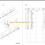 Hitachi EX16-2B Excavator Parts Catalog & Equipment Components Parts Catalog