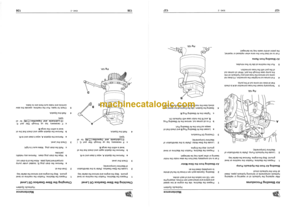 JCB JZ140 JZ140HD Tracked Excavator Operator Manual