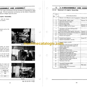 Furukawa FL120A FL150 FL170A FL120-1 FL150-1 Wheel Loader Service Manual