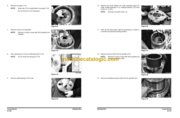 Doosan DX235LCR-5 Excavator Shop Manual