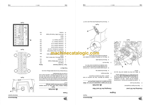 JCB JZ140 JZ140HD Tracked Excavator Operator Manual