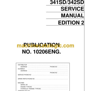 Hitachi EH3500 Service Manual