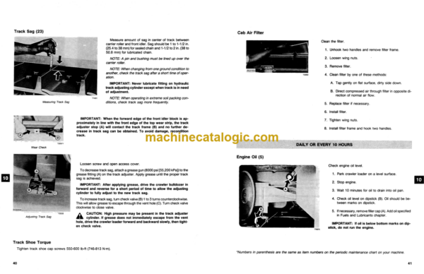 John Deere 750 Crawler Bulldozer and Low Ground Pressure Bullodezer Operators Manual (OMT76786)