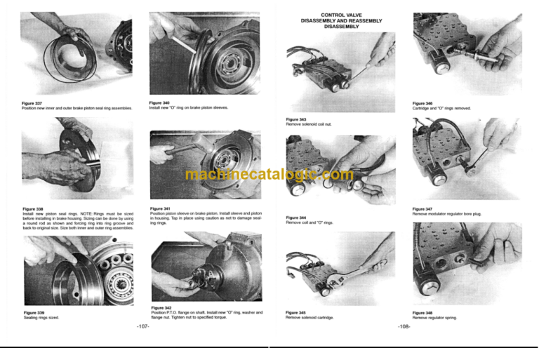 Timberjack Clark LD Transmission CTM 365 Component Technical Manual