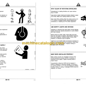 John Deere 410D and 510D Backhoe Loader Operators Manual (OMT143669)