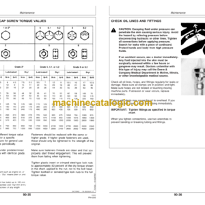 John Deere 310SE Backhoe Loader and 315SE Sideshift Backhoe Loader Operators Manual (OMT184377)