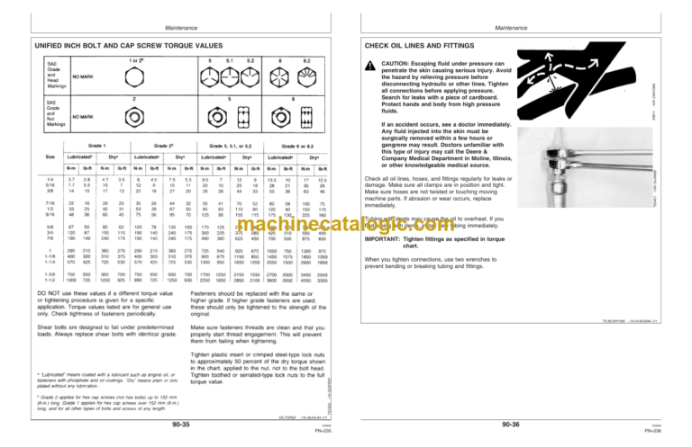 John Deere 310SE Backhoe Loader and 315SE Sideshift Backhoe Loader Operators Manual (OMT184377)