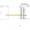 Hitachi AX20u-3 Mini Excavator Parts Catalog