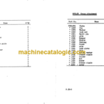Hitachi AX20u-3 Mini Excavator Parts Catalog