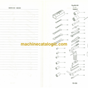 Furukawa FL200B Wheel Loader Parts Catalog