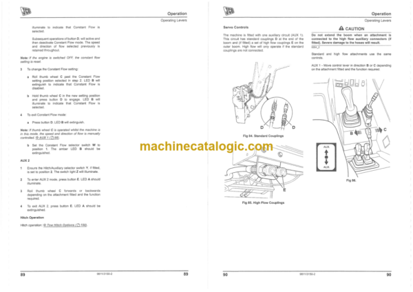 JCB 535-140 Laoadalls Operator Manual