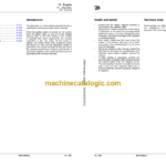 JCB Loadall T4i 10.5m and below Lift Arm (T4i Euro UN3GB3) Service Manual