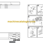 VOLVO SD115B SD135B Soil Compactor Parts Catalog