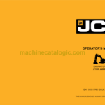 JCB 210X 220X Excavator Operator Manual