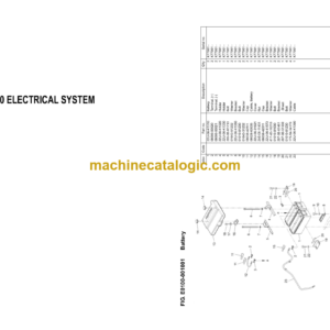 Komatsu PC228USLC-11E0 Hydraulic Excavator Parts Book