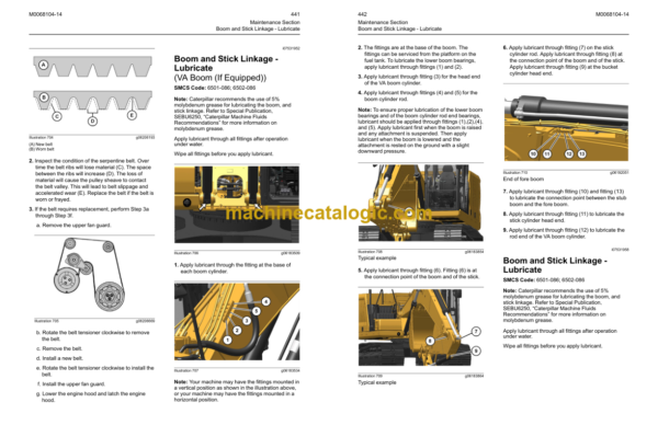 Caterpillar 320 323 Excavator Operation and Maintenance Manual