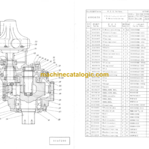 Hitachi FK150 FK180 FK300 Inner Parts Catalog