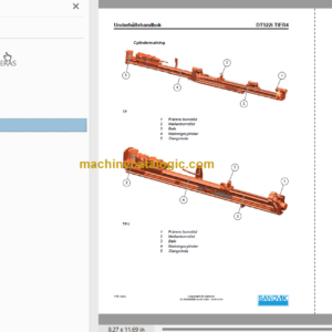 Sandvik DT922i Tunnelling Drill Operator’s and Maintenance Manual (118D53738-1 Swedish)