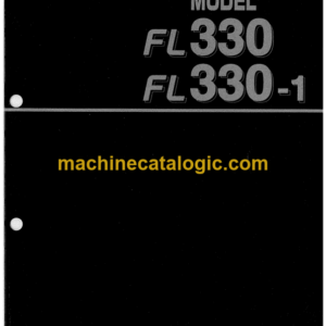 Furukawa FL330 FL330-1 Service Shop Manual